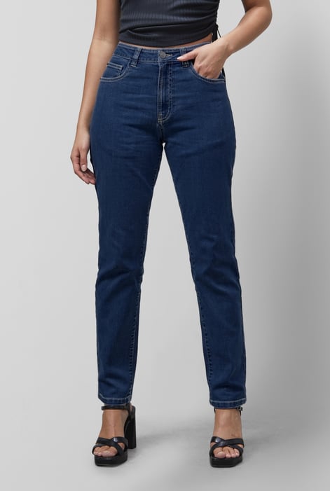 Light Blue Enorsia Authentic High Waist Boyfriend Jeans