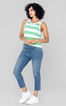 Super Stretch Skinny Capri Jeans