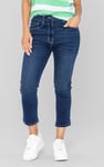 Super Stretch Skinny Capri Jeans