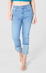 Mid Waist Skinny Jeans