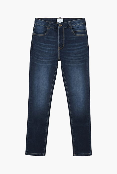 Light Blue Mid Waist Skinny Jeans