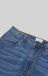 Mid Waist Flare Jeans