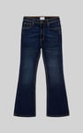 Mid Waist Flare Jeans
