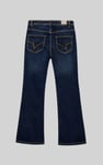 Mid Waist Flare Jeans
