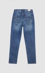 High Waist Girlfriend Fit Leg Jeans