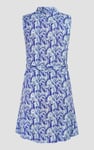 Wild Garden Print Button-Through Shirt Dress