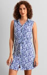 Wild Garden Print Button-Through Shirt Dress