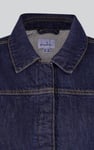 Denim Trucker Jacket With Borg Lining