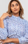 Womens Ditsy Print Mini Tiered Dress