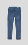 Mid Waist Slim Fit Jeans