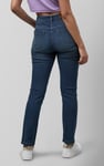 Mid Waist Slim Fit Jeans
