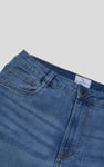 Mid Waist Slim Fit Jeans