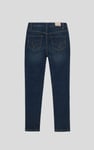 Mid Waist Slim Fit Jeans