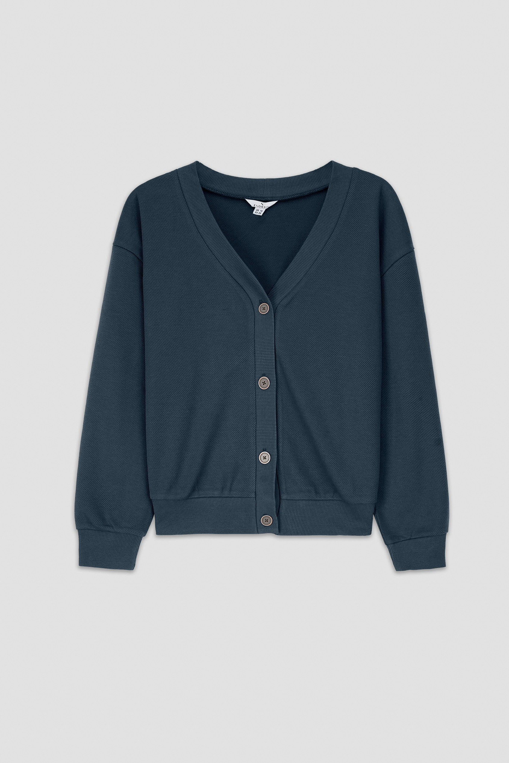 Jersey Button through Cardigan