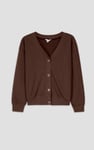 Jersey Button through Cardigan