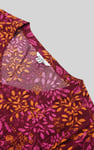 Womens V-neck Button Through Dress