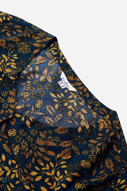 Womens V-neck Button Through Dress