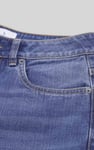 Womens Mom Fit Raw Edge Jeans