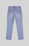 Womens Curve High Rise Straight Jeans