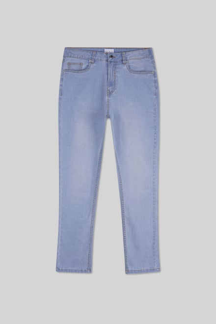 Womens Curve High Rise Straight Jeans