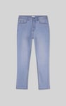 Womens Curve High Rise Straight Jeans