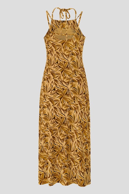 Leaf Floral Strappy Cami Slip Dress