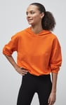 Jersey Hoodie With Elastic Waistband