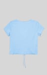 Lettuce Hem Tie Front T-Shirt