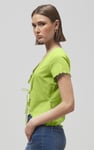 Lettuce Hem Tie Front T-Shirt