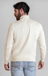 Premium Cotton Cable Knit Roll Neck Jumper