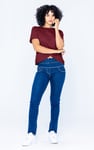 Twisted Hem Front T-Shirt