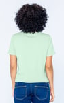 Twisted Hem Front T-Shirt