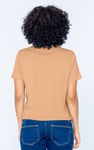 Twisted Hem Front T-Shirt