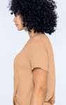 Twisted Hem Front T-Shirt