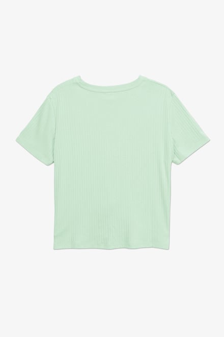 Twisted Hem Front T-Shirt