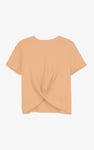 Twisted Hem Front T-Shirt