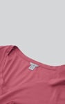 Lace Pocket V-Neck Tee