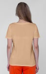 Lace Pocket V-Neck Tee