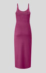 Stretch Jersey Metallic Midi Cami Dress