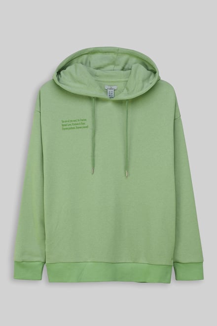 Slogan Life Tonnel Rib Hoodies