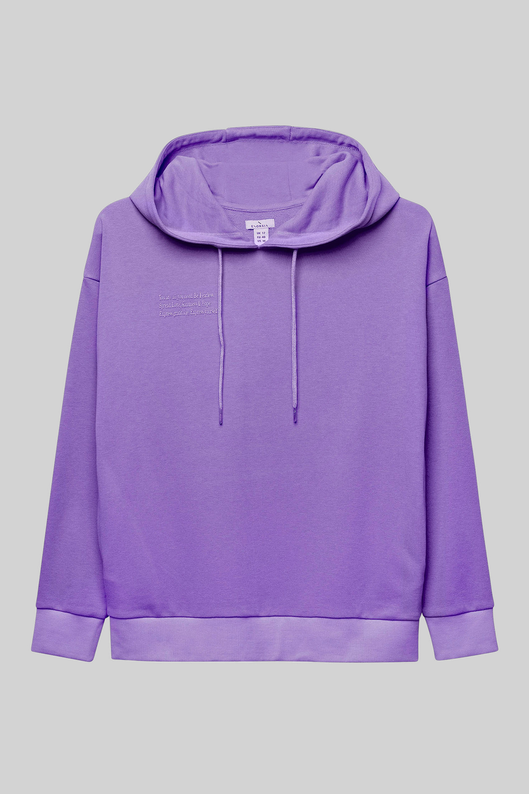 Slogan Life Tonnel Rib Hoodies