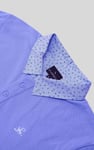 Mens Oxford Collar Pique Polo Shirt