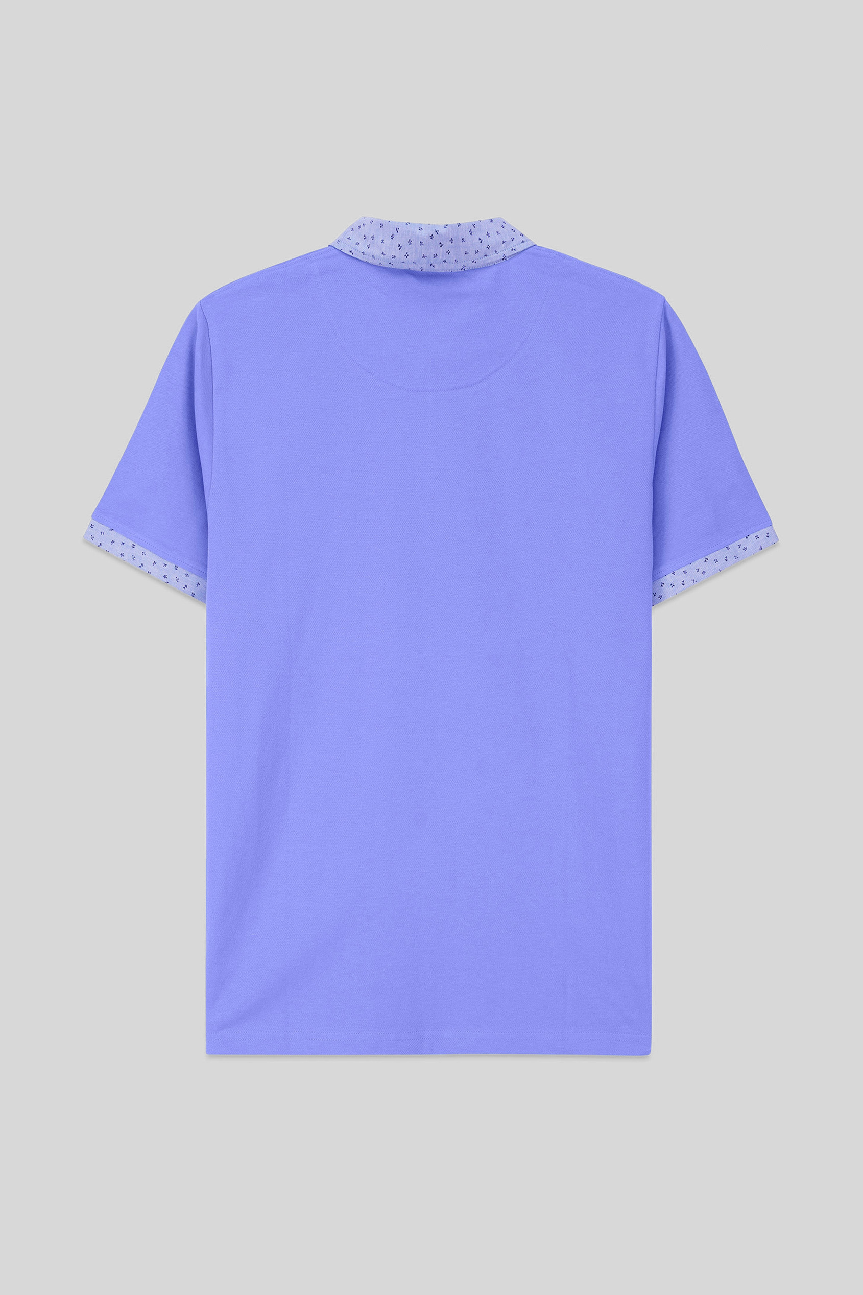 Mens Oxford Collar Pique Polo Shirt