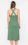 Halter Neck Dress with Criss-Cross Back