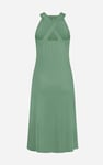 Halter Neck Dress with Criss-Cross Back