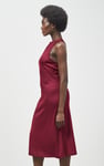 Halter Neck Dress with Criss-Cross Back