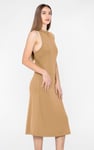 Halter Neck Dress with Criss-Cross Back