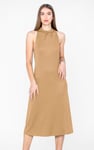 Halter Neck Dress with Criss-Cross Back