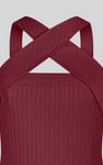 Cross Front Halter Neck dress