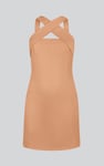 Cross Front Halter Neck dress